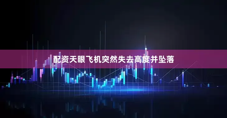 配资天眼飞机突然失去高度并坠落
